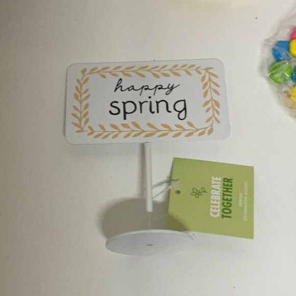 Other - Celebrate Together Happy Spring Sign